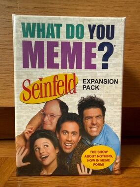 What Do You Meme? Seinfeld Expansion Pack Card Game